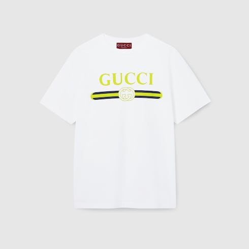 Cotton jersey T-shirt with print