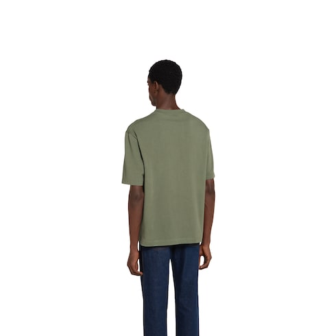 Heavy cotton jersey T-shirt with print