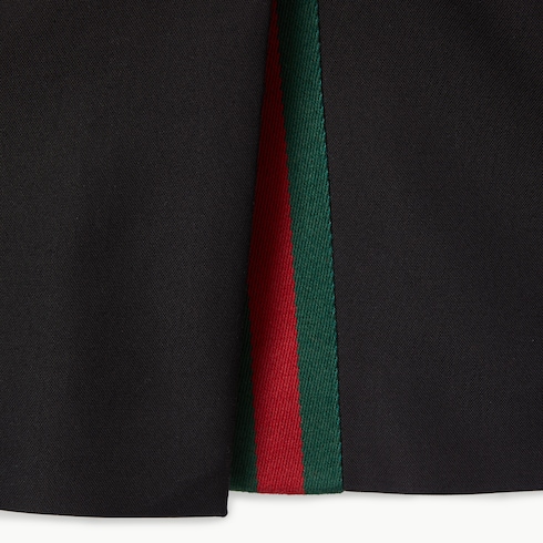 Single breasted cotton canvas jacket