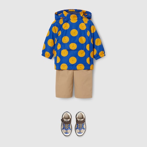 Baby printed hooded jacket