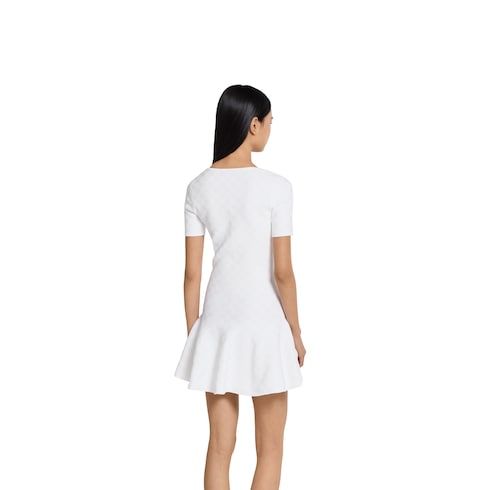 Stretch GG jacquard dress