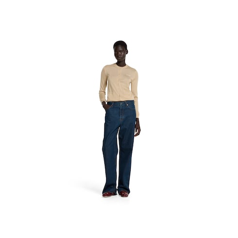 Cashmere silk cardigan