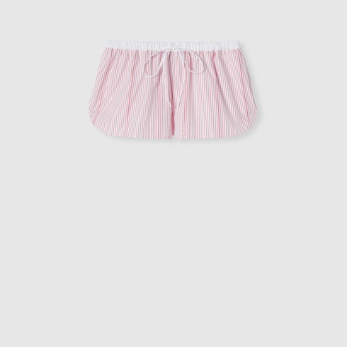 Short e fil coupé de algodón Gucci