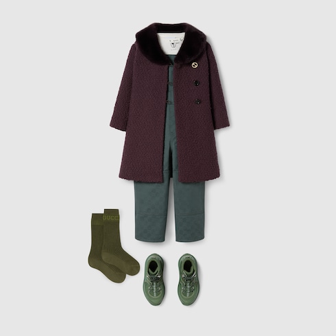 Manteau pour enfant en laine