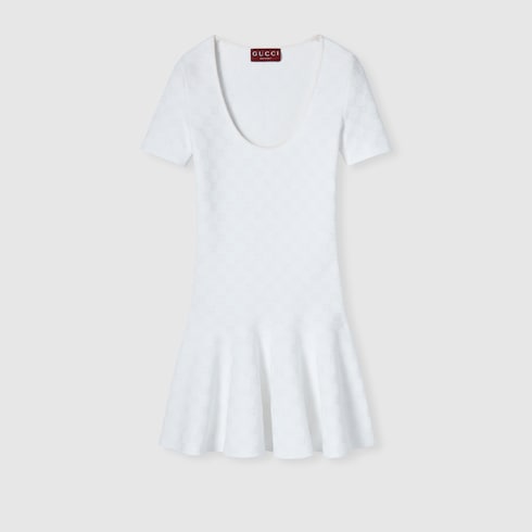 Stretch GG jacquard dress