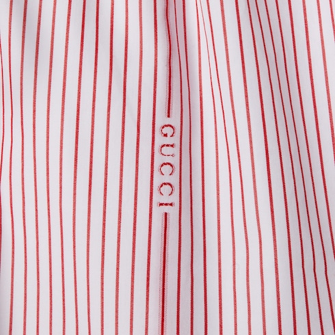 Gucci切丝棉短裤