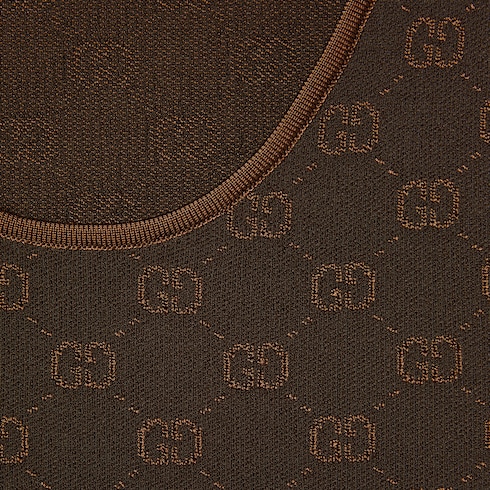 Débardeur en jacquard de viscose GG stretch