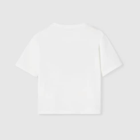 Kinder-T-Shirt aus Baumwolle mit Print