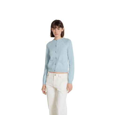 GG cotton cardigan