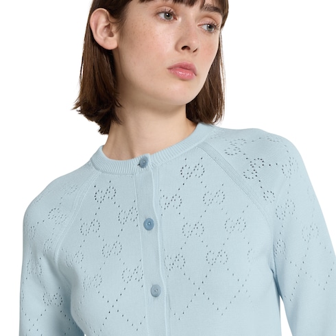 GG cotton cardigan