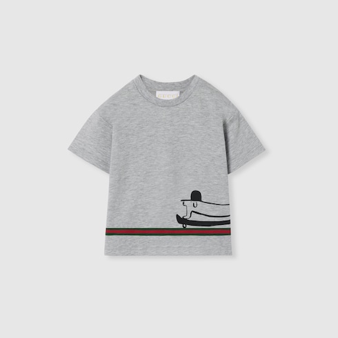 Baby cotton T-shirt with print