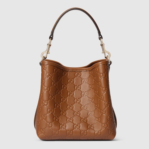 GG Emblem small bucket bag