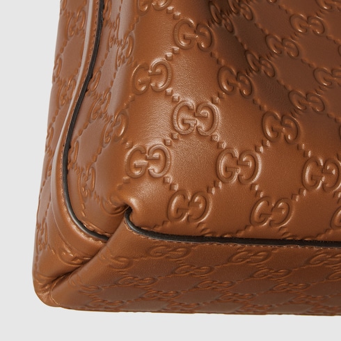 Borsa a secchiello GG Emblem misura piccola