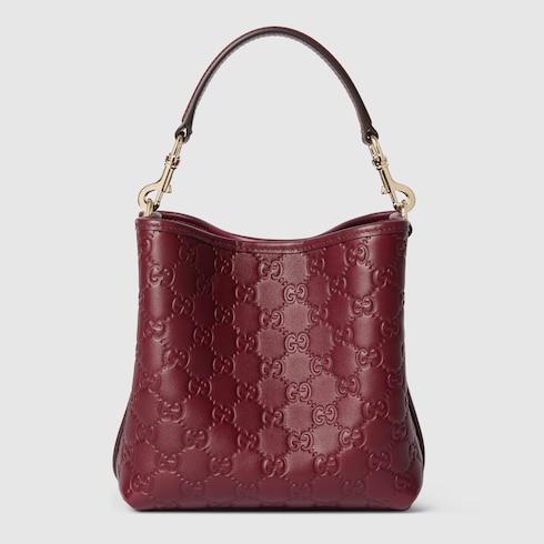 GG Emblem small bucket bag Detail 9