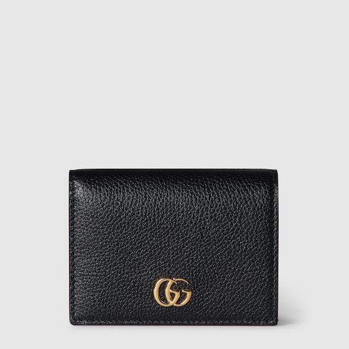 Bi-color GG Marmont small wallet