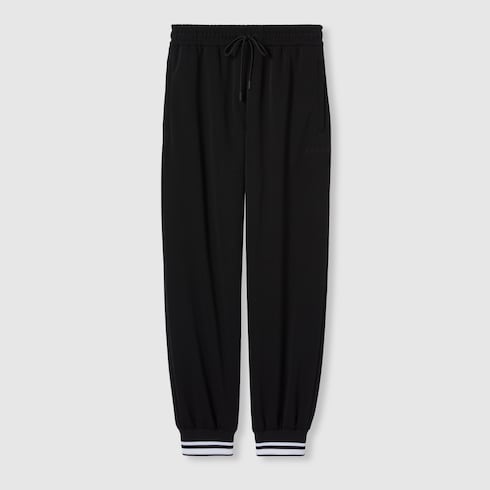 Pantalone sportivo in jersey tecnico