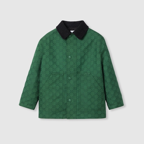 Children's GG cotton jacket