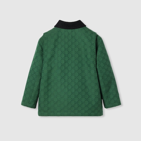 Children's GG cotton jacket
