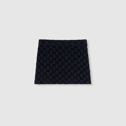 Children's GG neoprene mini skirt