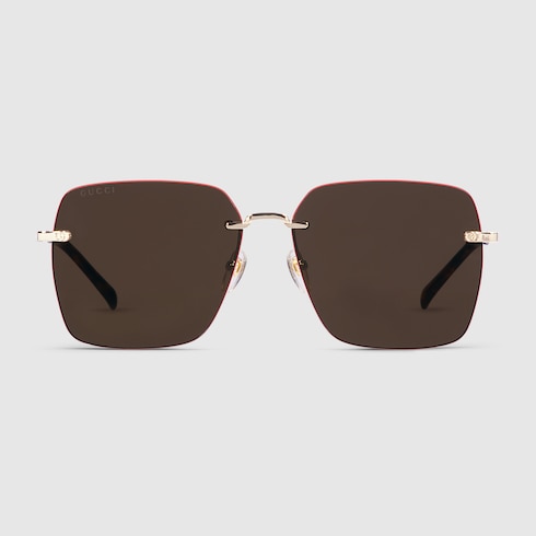 Low nose bridge fit sunglasses