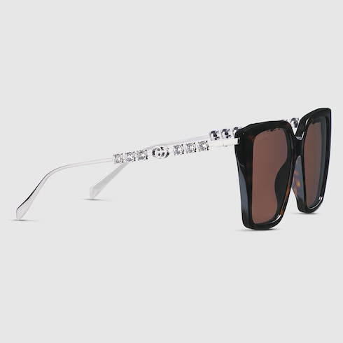 Square frame sunglasses