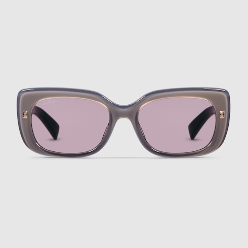 Low nose bridge fit sunglasses