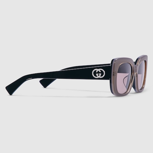 Low nose bridge fit sunglasses