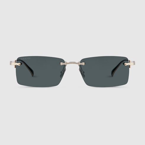 Lunettes de soleil rectangulaires