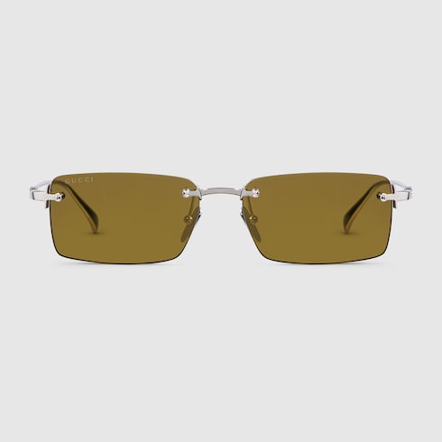 Lunettes de soleil rectangulaires