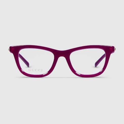 Cat eye optical frame