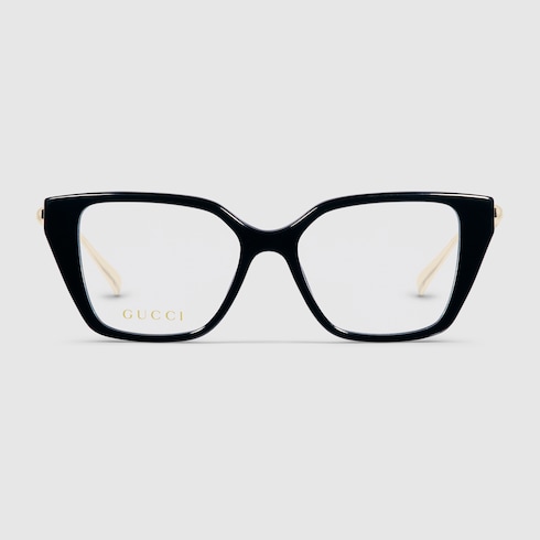 Cat eye optical frame