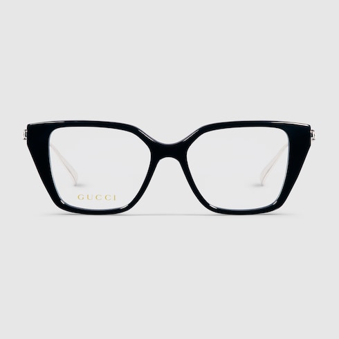 Cat eye optical frame