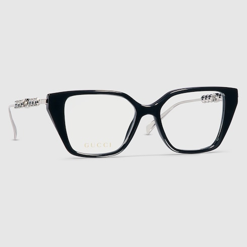 Cat eye optical frame