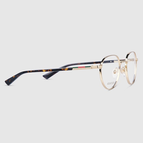 Round optical frame