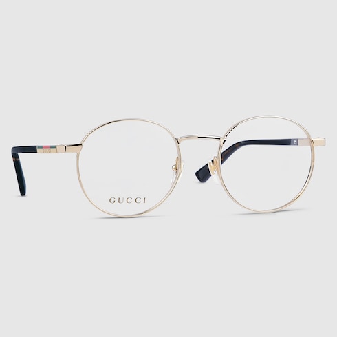 Low nose bridge fit optical frame