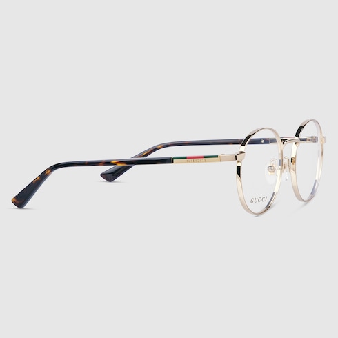 Low nose bridge fit optical frame