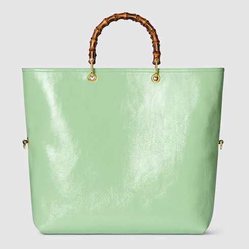 Bamboo large reversible tote bag Detail 2