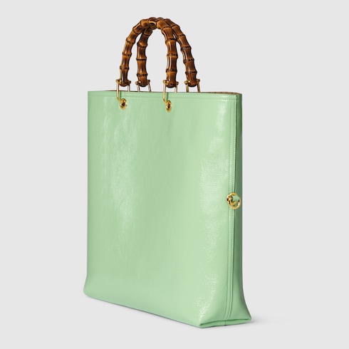Bamboo large reversible tote bag Detail 2