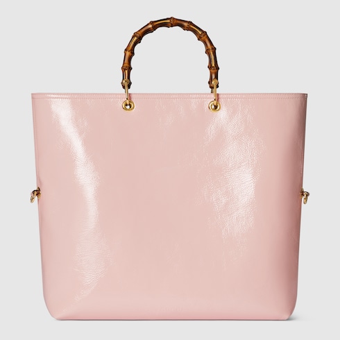 Bamboo large reversible tote bag