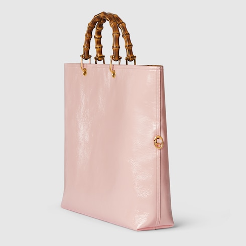 Bamboo large reversible tote bag