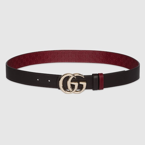Ceinture réversible GG Marmont
