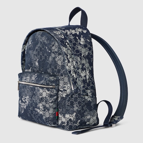 GG denim large backpack