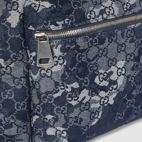 GG denim large backpack