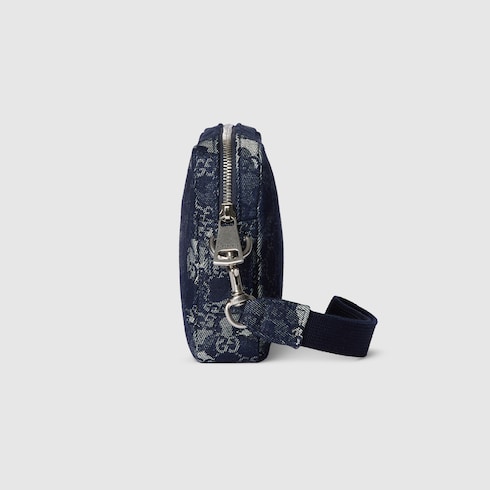 Kleine Umhängetasche aus GG Denim