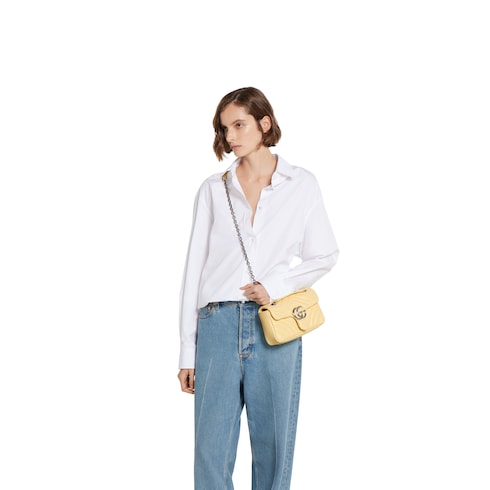 Bolso de hombro GG Marmont tamaño pequeño