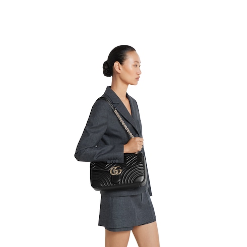 GG Marmont large shoulder bag
