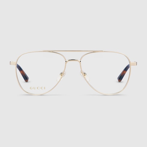 Aviator frame sunglasses