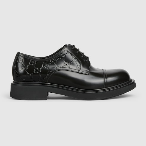 Chaussures à lacets avec détail GG pour homme