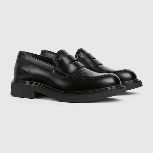 Herrenloafer mit GG Detail