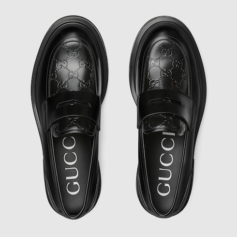 Herrenloafer mit GG Detail